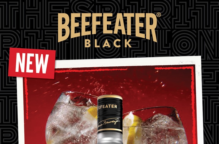 Arriva a dicembre in Italia Beefeater Black La nuova referenza premium di Beefeater