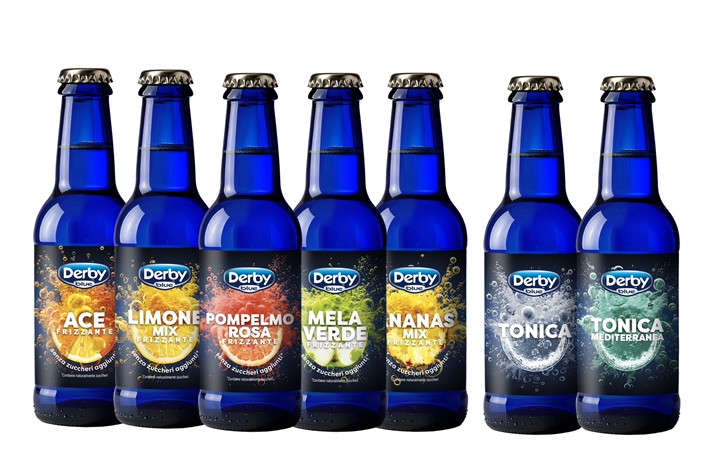 DERBY BLUE LANCIA FRUTTA FRIZZANTE, LA NUOVA FRONTIERA DELL’ANALCOLICO NEL CANALE HORECA