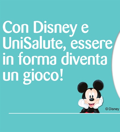 Walt Disney e Unisalute insegnano l'alimentazione con un app
