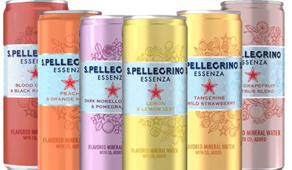 Acqua Minerale Frizzante Aromatizzata S.Pellegrino Essenza