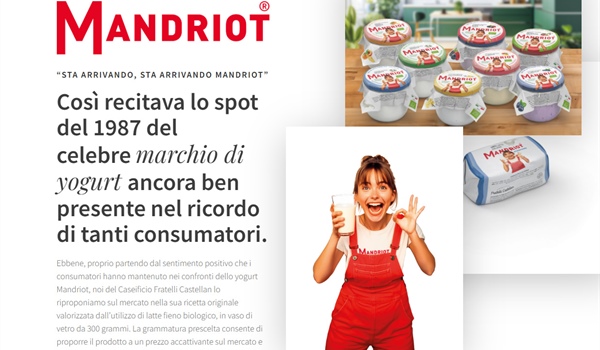 Torna il gusto dell'infanzia: il Mandriot è di nuovo tra noi!